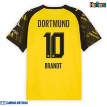 Camisa de Futebol Borussia Dortmund Julian Brandt #10 Equipamento Principal 2025-26 Manga Curta